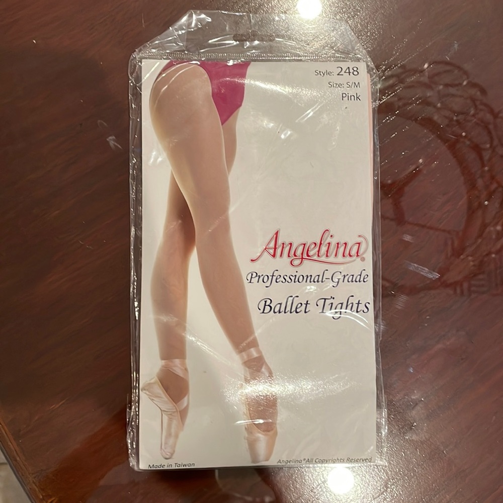 NWT Professional Grade Pink Ballet Tights
